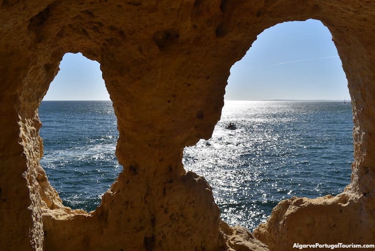 Algar Seco rock windows, Algarve