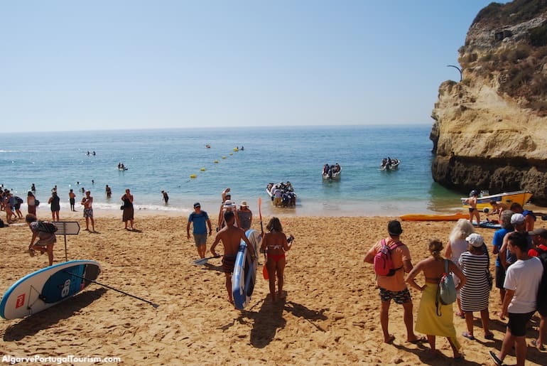 Stand-up Paddleboards to Benagil Cave, Algarve