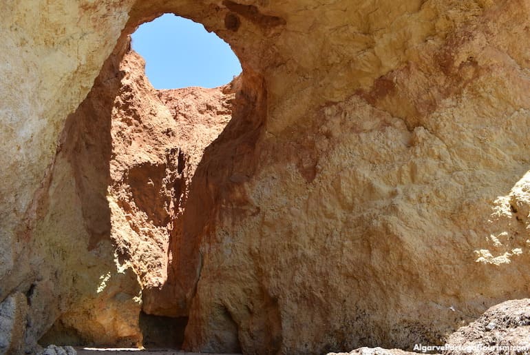Cave in Boião Beach, Algarve