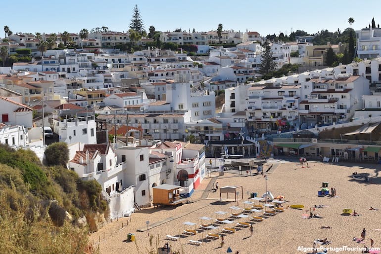 Vista sobre o Carvoeiro, Algarve