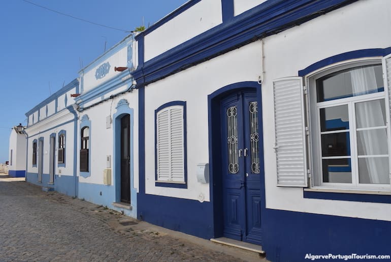 Casas típicas de Cacela Velha, Algarve, Portugal