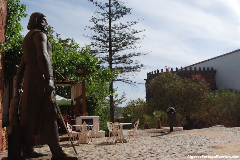 Statue of King Sancho in Silves, Algarve