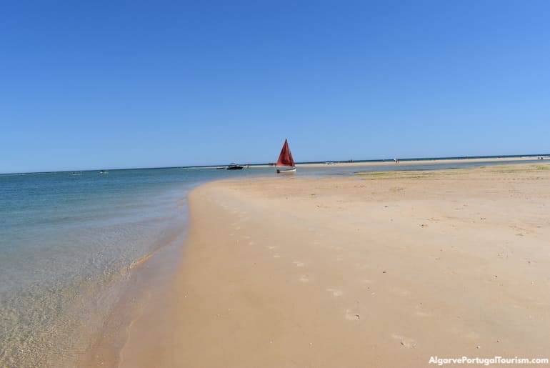 Fuseta Island, Algarve, Portugal
