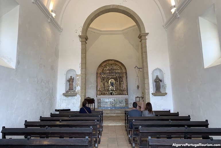 Interior of Sagres Fortress Chapel, Algarve