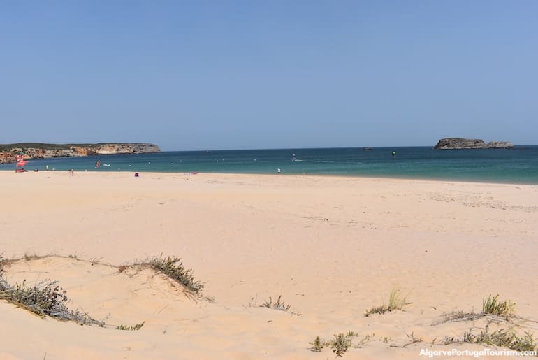 Dunes in Praia do Martinhal in Sagres, Algarve
