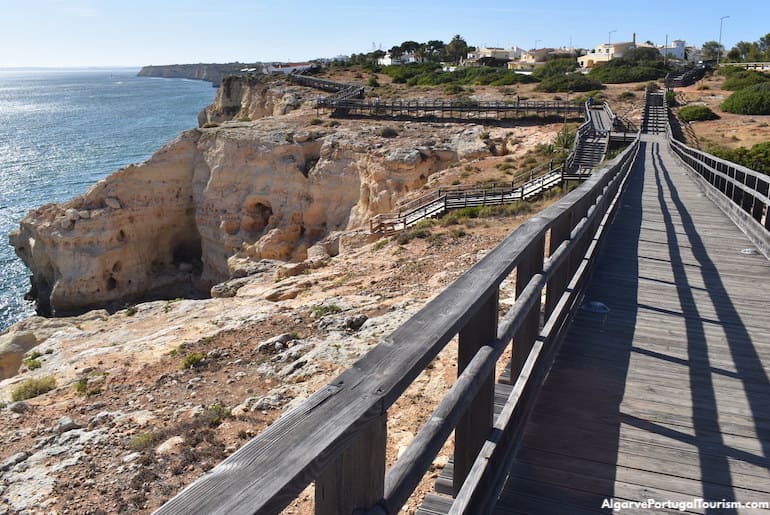 Carvoeiro boardwalk to Algar Seco, Algarve