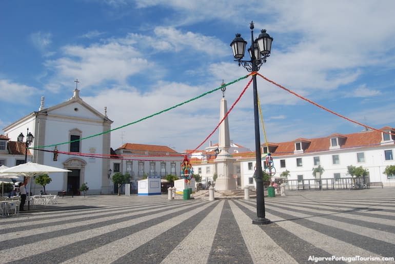 Praça Marquês de Pombal, Vila Real de Santo António, Algarve