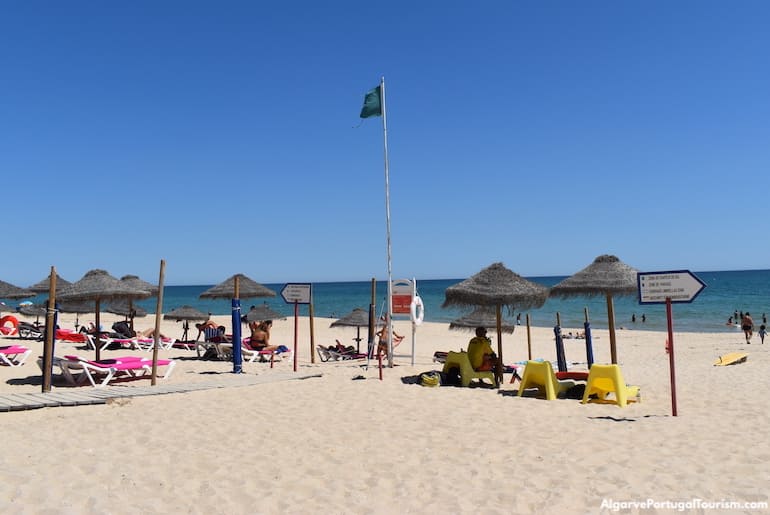 Beach in Fuseta, Algarve