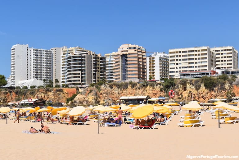 Praia da Rocha skyline, Algarve