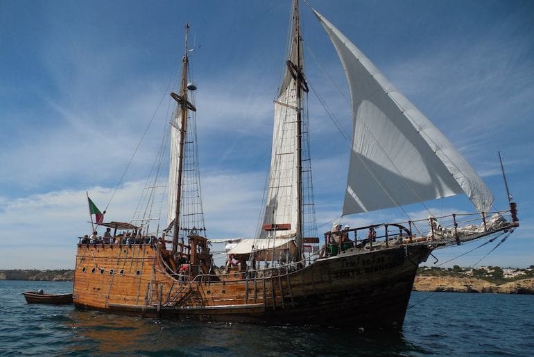 Santa Bernarda Ship, Portimão, Algarve