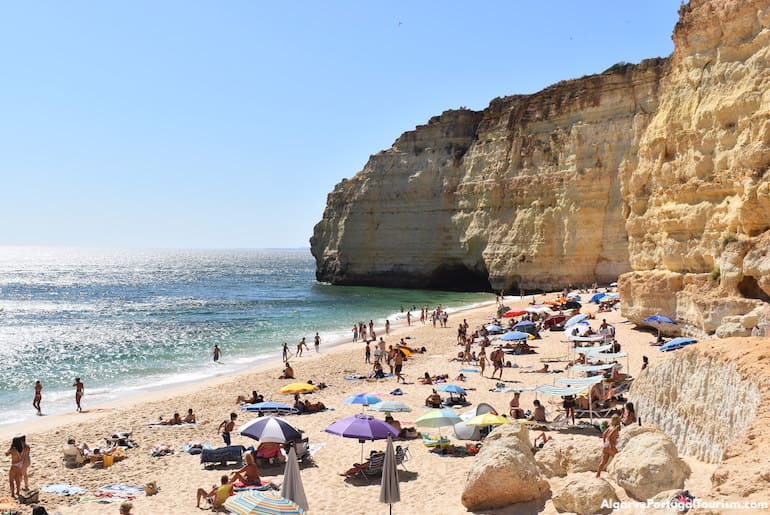 Praia de Vale Centeanes, Carvoeiro, Algarve